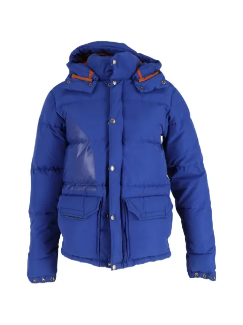 Comme Des Garçons Pre-Owned x The North Face hooded puffer jacket Blue NAPPUGBCL410805W