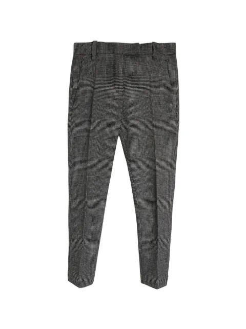 Brunello Cucinelli Vintage Prince Wales grey trousers Grey NAPPUGBCL291275W