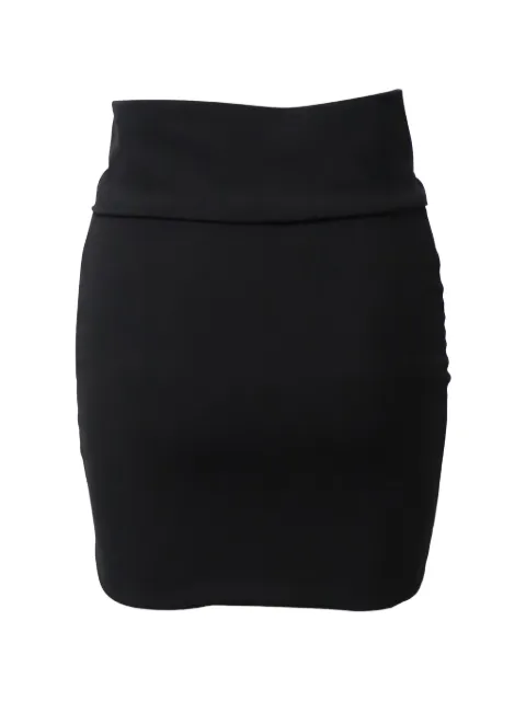 IRO Torie gathered mini pencil skirt Black NAPPUGBCL246205W