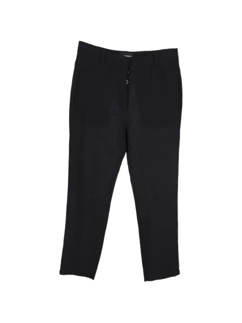 Ann Demeulemeester Vintage straight-leg trousers Black NAPPUGBCL368491W