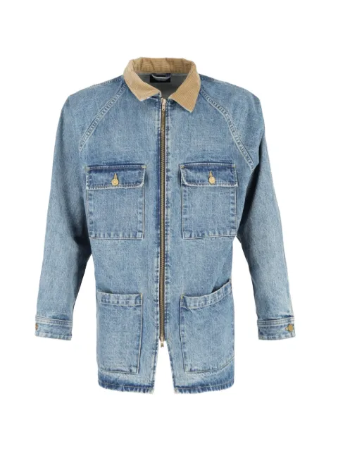 Fear Of God long denim jacket Blue MRPPUGBCL364196M