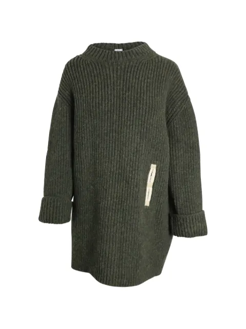 Celine Pre-Owned pocket knit sweater Green NAPPUGBCL258462W