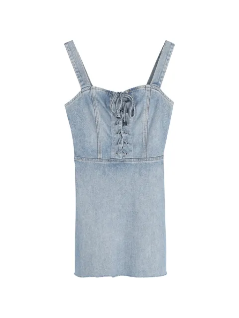 Reformation bustier-style mini dress Blue NAPPUGBCL372851W