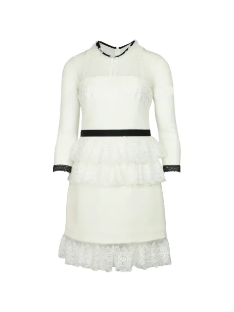 Three Floor crew-neck dress White NAPPUGBCL088377W