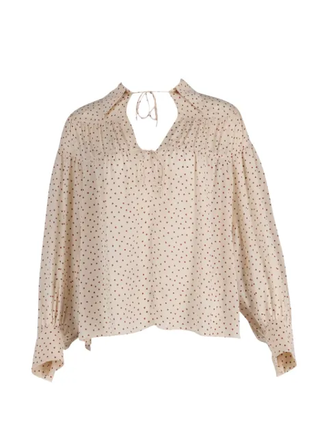 JOSEPH Crosby printed blouse Neutrals TONPUGBCL152200W