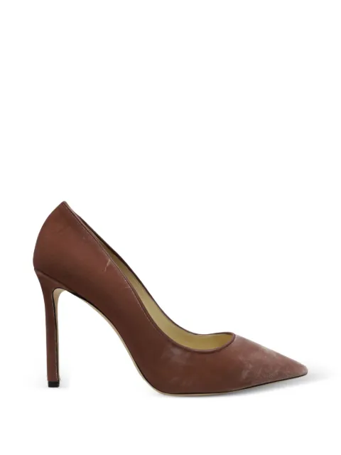 Jimmy Choo Pre-Owned Romy point-toe pumps Pink HNPUGBSH103530W