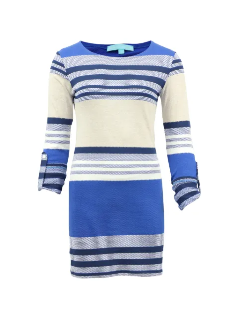 Melissa Odabash striped mini dress Blue TONPUGBCL145198W