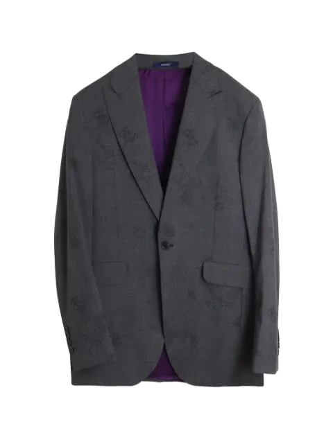 Kenzo Pre-Owned single-breasted suit Grey MRPPUGBCL262057M