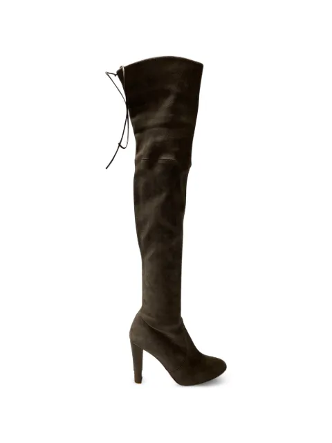 Stuart Weitzman over-the-knee suede boots Brown HNPUGBSH095078W