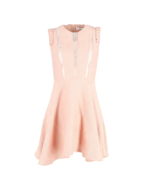 SANDRO Enrika lace-insert mini dress Pink NAPPUGBCL372219W