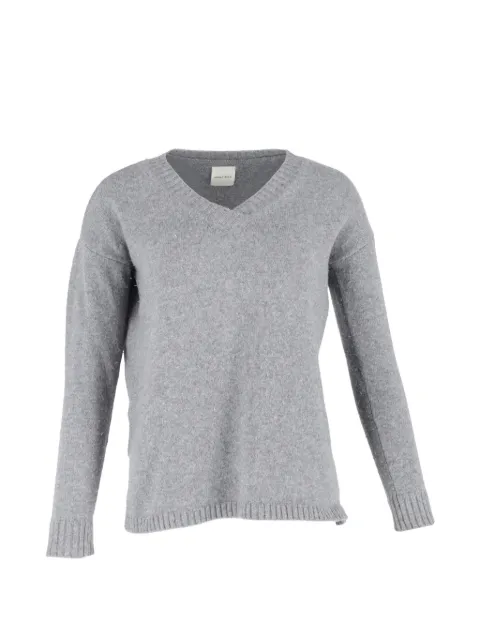 ANINE BING V-neck wool sweater Grey TONPUGBCL455404W
