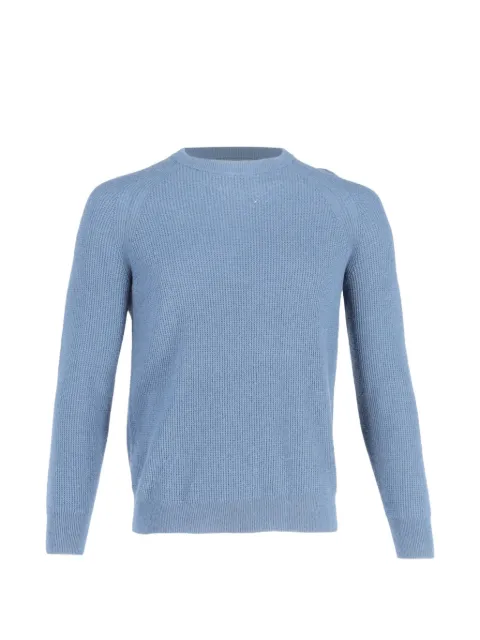Theory crew-neck wool sweater Blue MRPPUGBCL423479M
