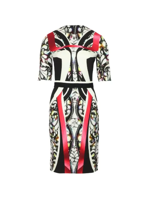 Peter Pilotto all-over-print belted dress White NAPPUGBCL113389W