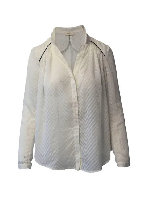 Ba&Sh textured embroidered blouse Neutrals TONPUGBCL209523W