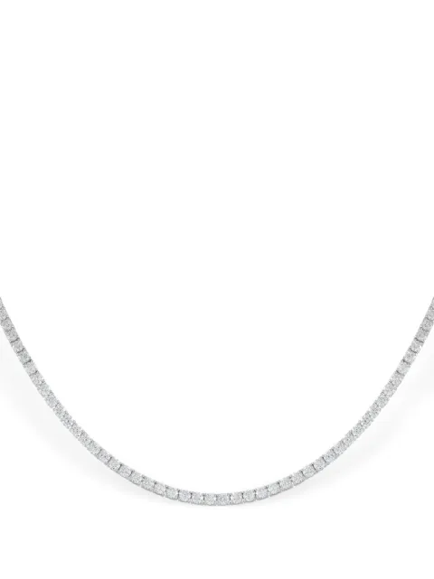 LB Exclusive diamond tennis necklace Silver LG07123125