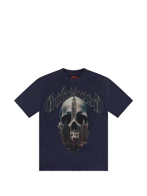 GODSPEED Skyline T-shirt Blue 3QEHJBQ9