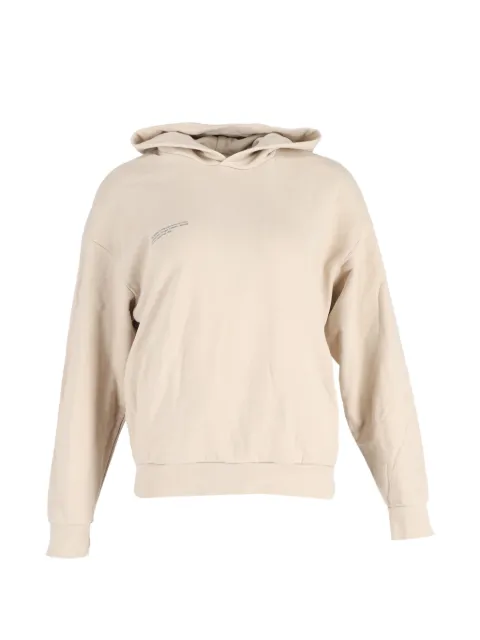 Pangaia 365 lon-sleeve hoodie Neutrals NAPPUGBCL385214W