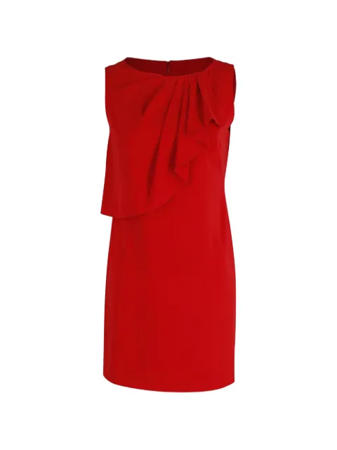 Moschino Cheap & Chic ruffle-detail sleeveless dress Red TONPUGBCL247463W