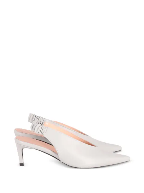 ANINE BING Lyla pointed-toe pumps Blue TONPUGBSH160341W