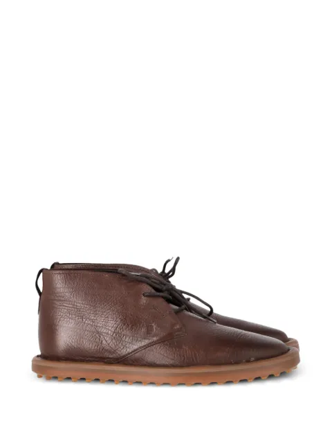 Tod's Vintage lace-Up leather desert boots Brown TONPUGBSH456829W