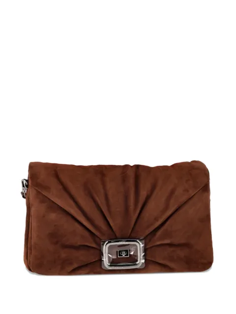 Roger Vivier Vintage suede cross body bag Brown NAPPUGBBA458701W
