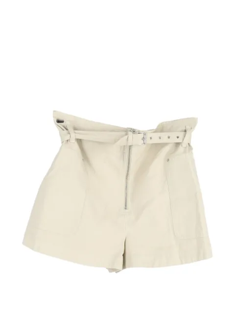 Isabel Marant Vintage belted shorts Neutrals NAPPUGBCL425279W