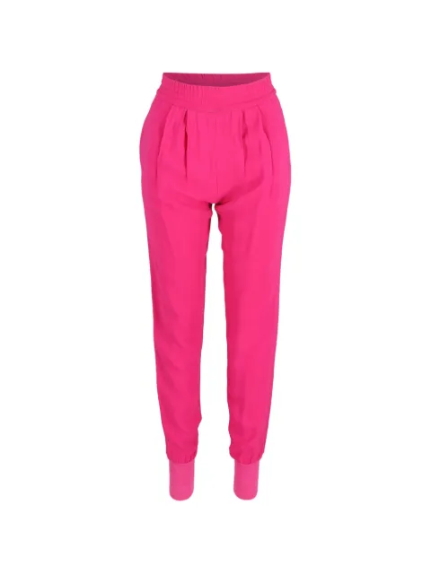 Stella McCartney Pre-Owned elasticated-waistband track pants Pink NAPPUGBCL370681W