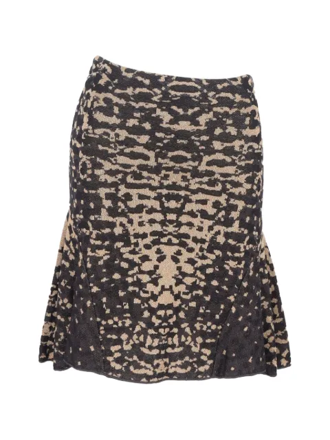 Missoni Pre-Owned printed skirt Black NAPPUGBCL456984W