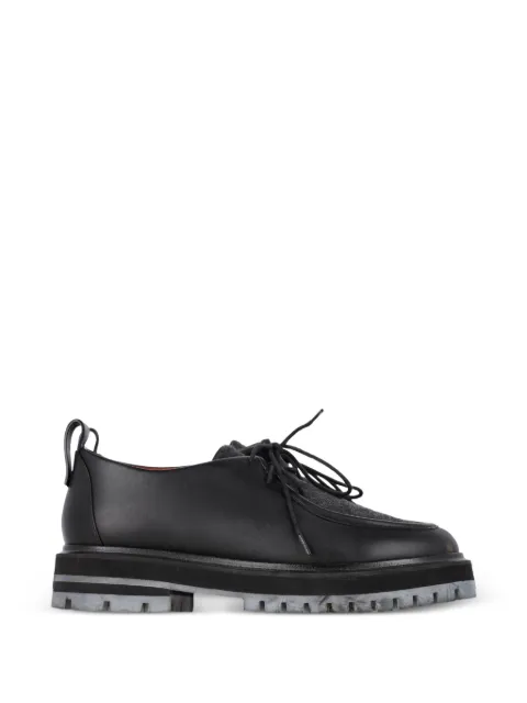 Loro Piana Pre-Owned lace-up derby shoes Black NAPPUGBSH444143W
