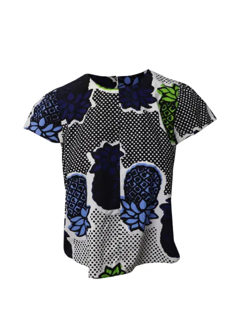 Moschino Pre-Owned polka-dot blouse White NAPPUGBCL126965W