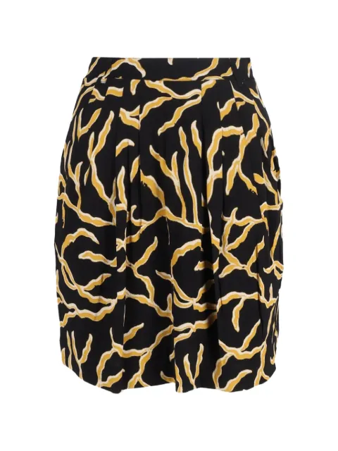 Ba&Sh Clemy printed mini skirt Black NAPPUGBCL400654W