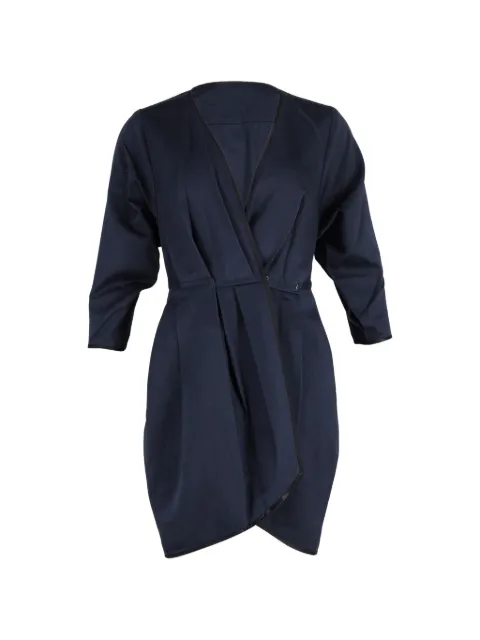Marc Jacobs Vintage wrap pleated mini dress Blue NAPPUGBCL292325W