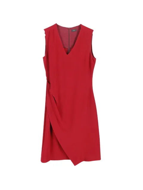 JOSEPH draped sleeveless mini dress Red NAPPUGBCL257631W