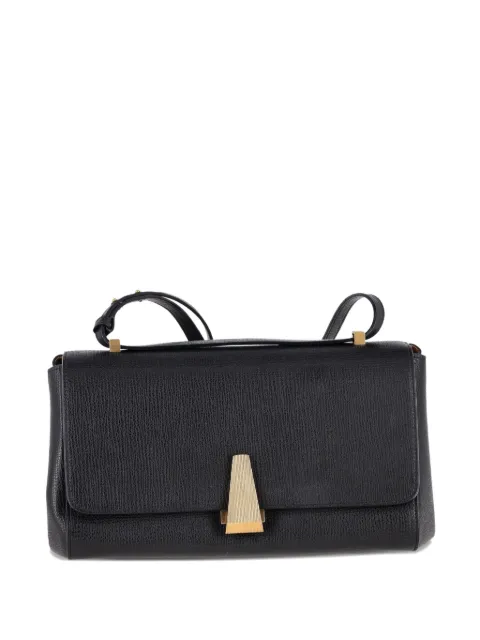 Bottega Veneta Pre-Owned Angle leather shoulder bag Black NAPBKGBBA280614W