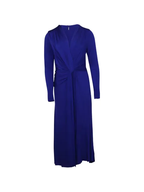 Jason Wu butterfly twist drape dress Blue NAPPUGBCL131072W