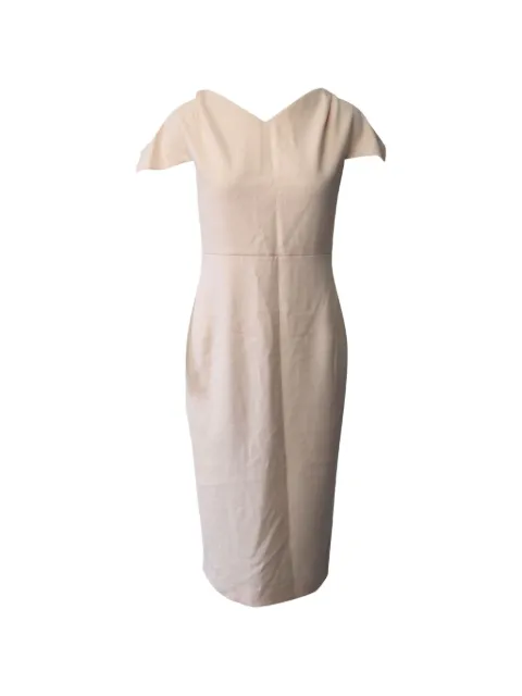 Rm By Roland Mouret midi sheath dress Neutrals NAPPUGBCL191425W