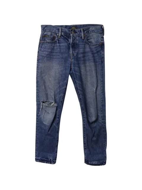 Polo Ralph Lauren Vintage distressed ripped jeans Blue NAPPUGBCL145560W