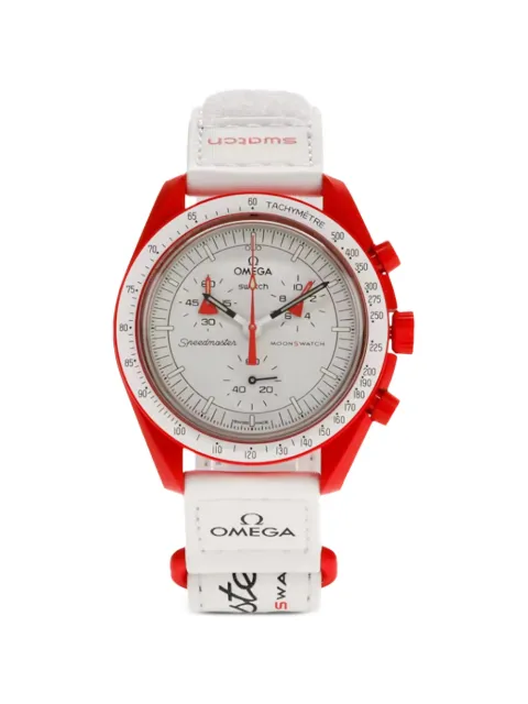 Swatch x Omega Mission To Mars 42mm watch White SO33R100