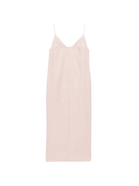Brandon Maxwell Bridges maxi dress Pink DR822PS26B