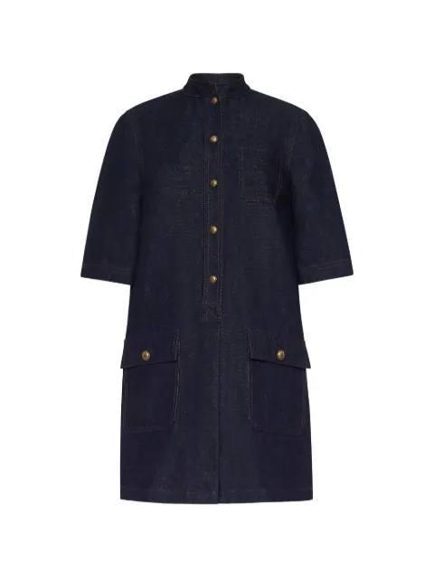 Adam Lippes Lauder denim midi dress Blue R26706DN