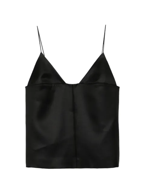 Brandon Maxwell Bridges tank top Black TP595PS26