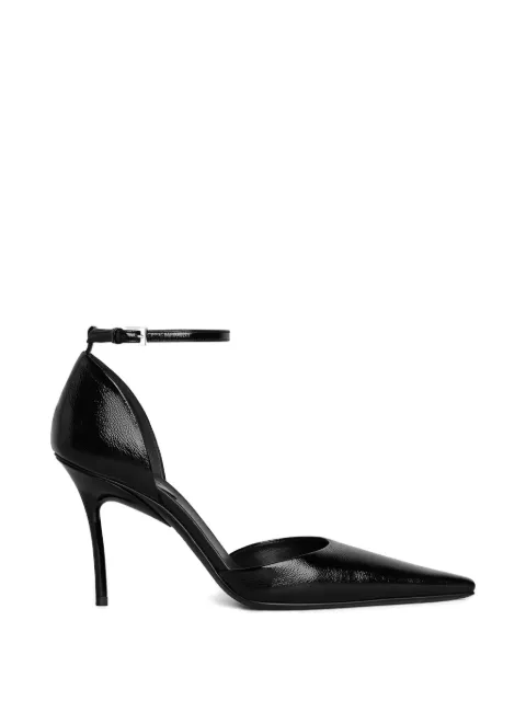 Alaïa D'Orsay leather pumps Black AA3E1021I135