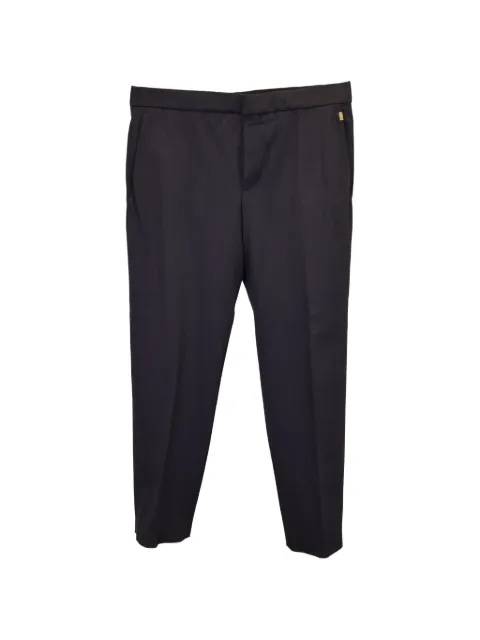 Chloé Vintage straight-leg trousers Black NAPPUUSCL362817W