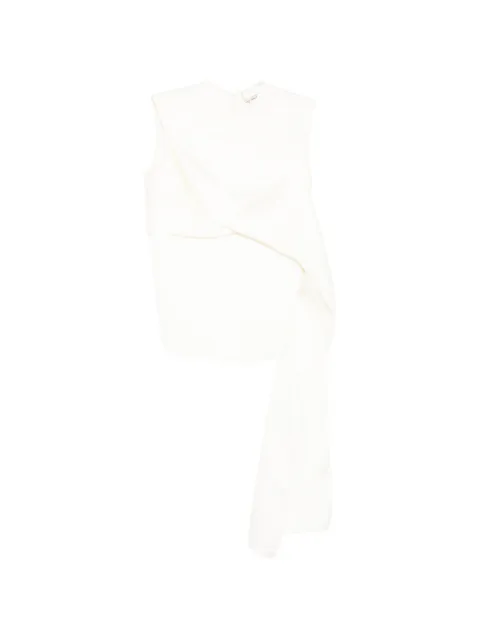 LITKOVSKA asymmetric twist top White B07SS26