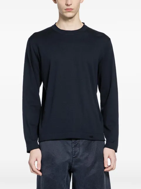 Massimo Osti Studio crew neck knit Black 20MMKN108A110683A