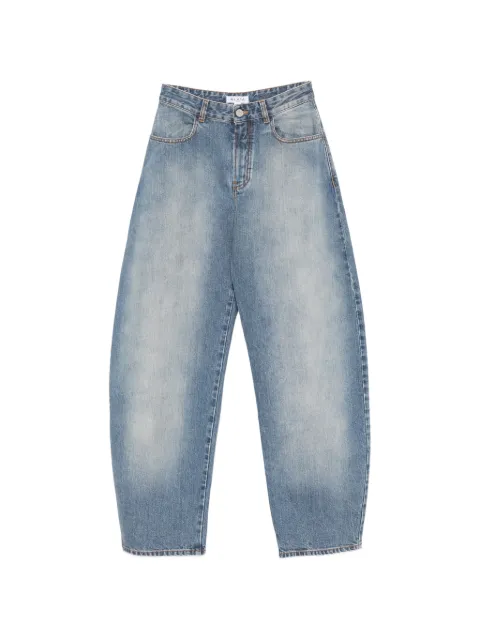 Alaïa low-waist round jeans Blue AA9P1215D026C