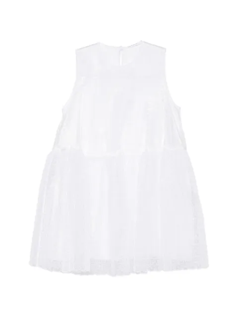Cecilie Bahnsen Dahulu sleeveless mini dress White 26RTW10033