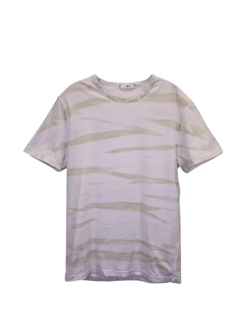 Mr P. printed crew-neck T-shirt White MRPPUGBCL363562M