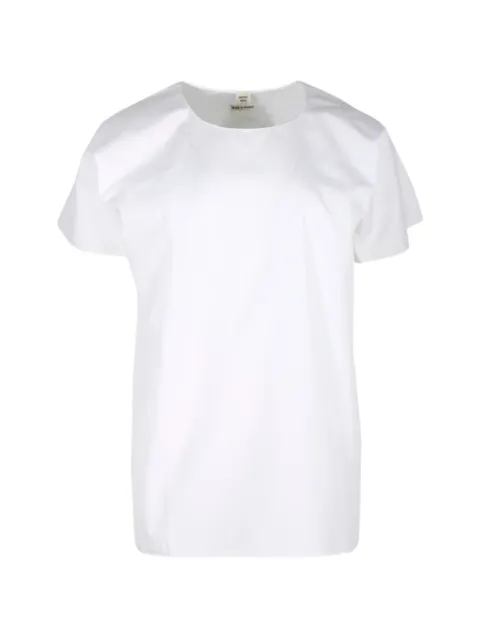 Hermès Pre-Owned short-sleeve round-neck T-shirt White NAPPUHKCL366035W