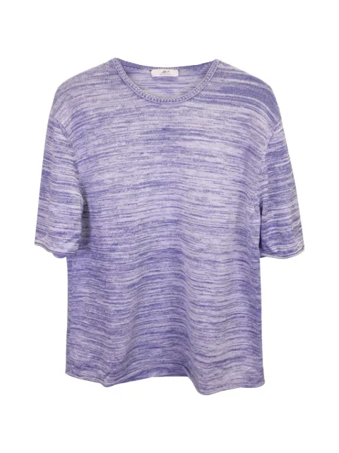 Mr P. striped T-shirt Purple MRPPUGBCL363561M